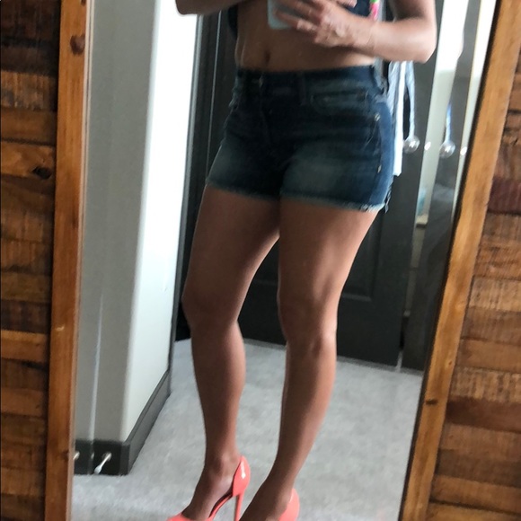 Express Pants - High rise denim Express shorts! Size 4